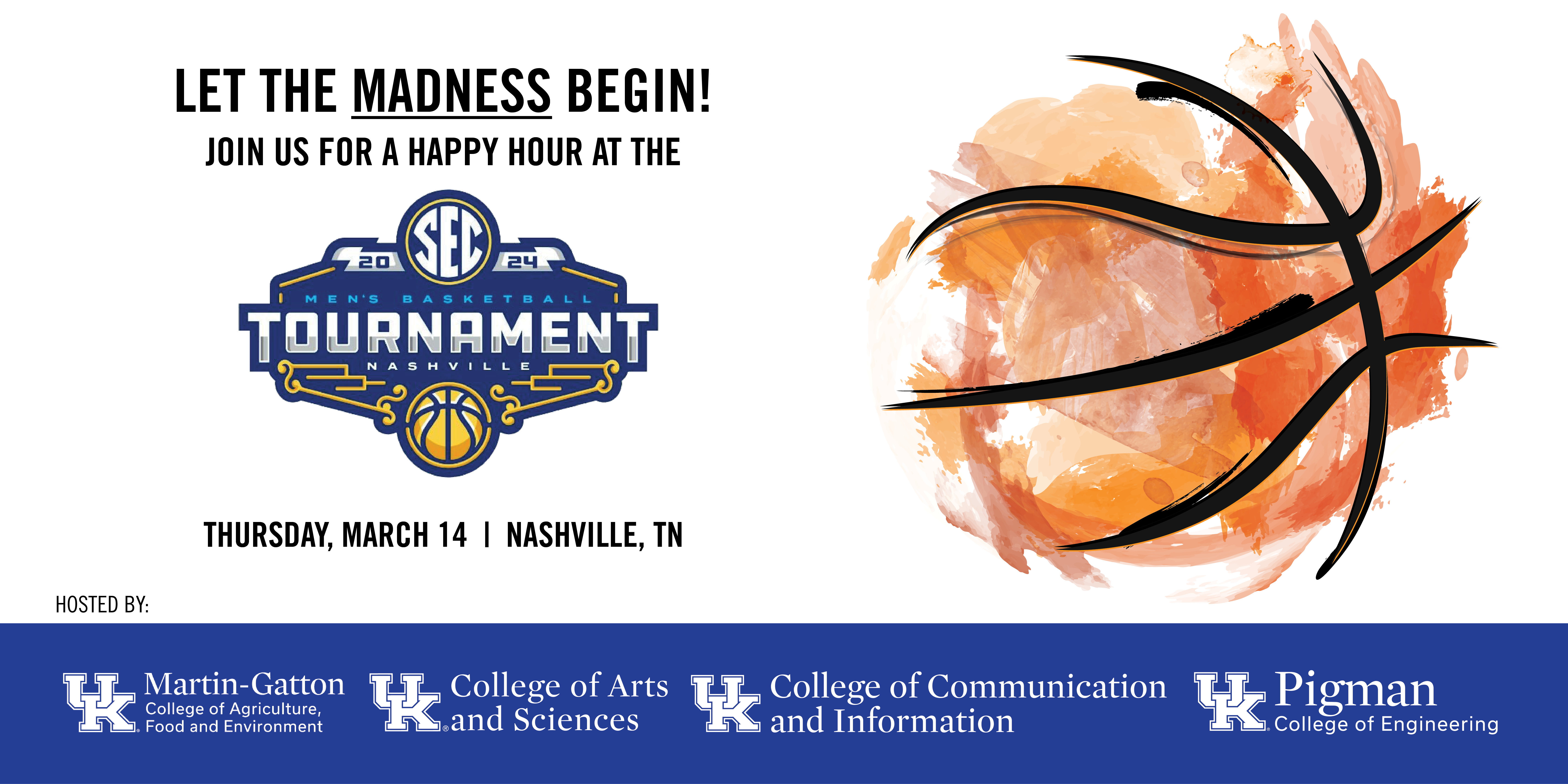 SEC Tournament Happy Hour