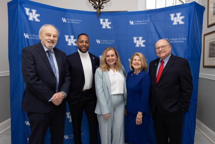 Hall of Fame award winners pose with Dean Ana Franco-Watkins